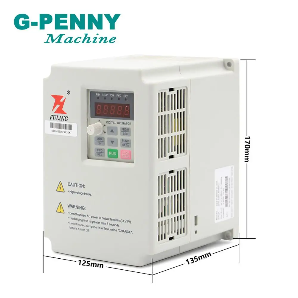 Высокое качество! 2.2kw ER20 800 Гц полюс = 4 Металлический шпиндель с водным охлаждением мотор шпинделя 0-1000 Гц инвертор 85 мм кронштейн