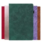 Чехол для Realme Pad 10,4 2021, 3D чехол из искусственной кожи с павлином и цветами для OPPO Realme Pad 10,4 дюйма, чехол для планшета, защитный чехол