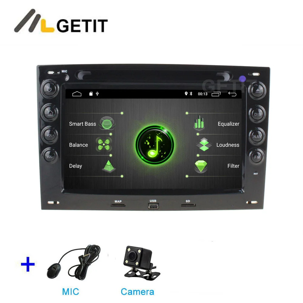 DSP 2G CAMERA DSP 64G PX6 Android 9 автомобильный DVD видео стерео радио плеер gps навигация для Renault Megane 2 2003-2008 - Цвет: DSP 2G CAMERA