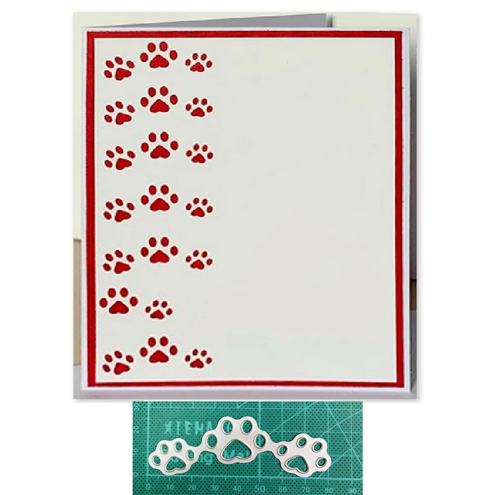 Набор вырубных штампов &quotпод давлением с симпатичным принтом Кот Щенячий