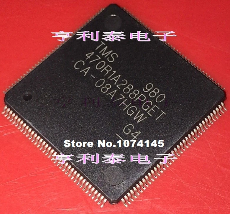 

TMS470R1A288PGET LQFP144