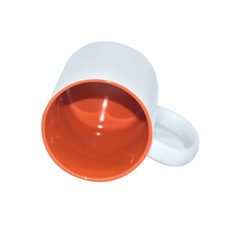 K Orange Кружка с принтом на заказ, 9 видов стилей, 11 цветов, чашка, сделай сам, фото, логотип, текст, кофейная кружка, семейные друзья, подарок на день рождения, праздник, керамическая чашка - Цвет: K Orange