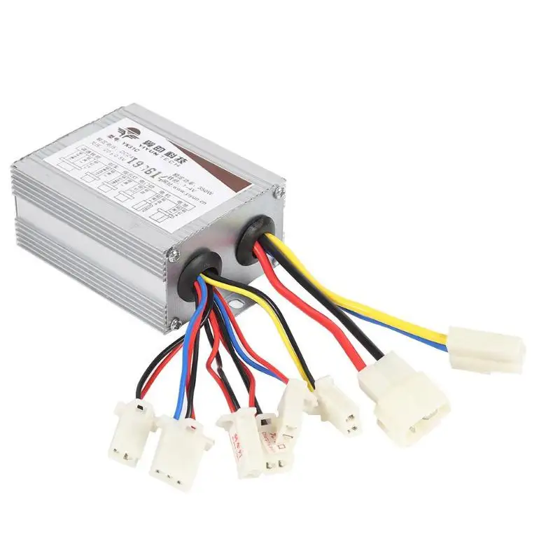 24V 36V 250W 350W 500W DC Электрический мотор для велосипеда матовый контроллер коробка для VIP Link - Цвет: 24V 350W