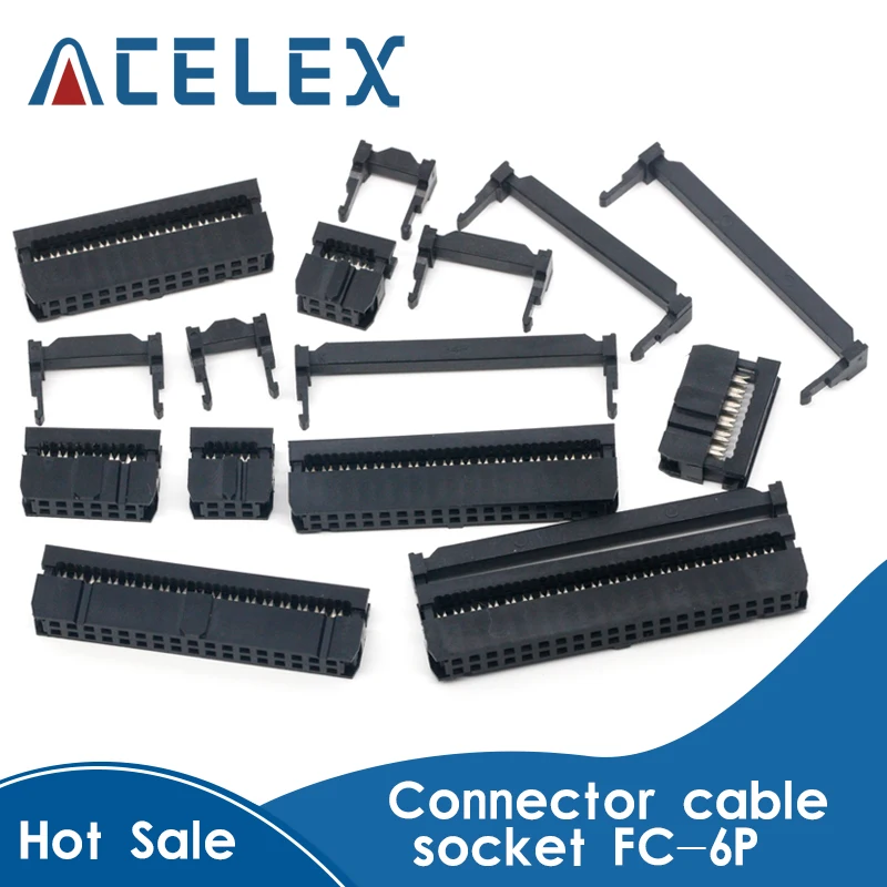 10 шт. двухрядные штырьковые разъёмы 2 54 мм|Соединители| |