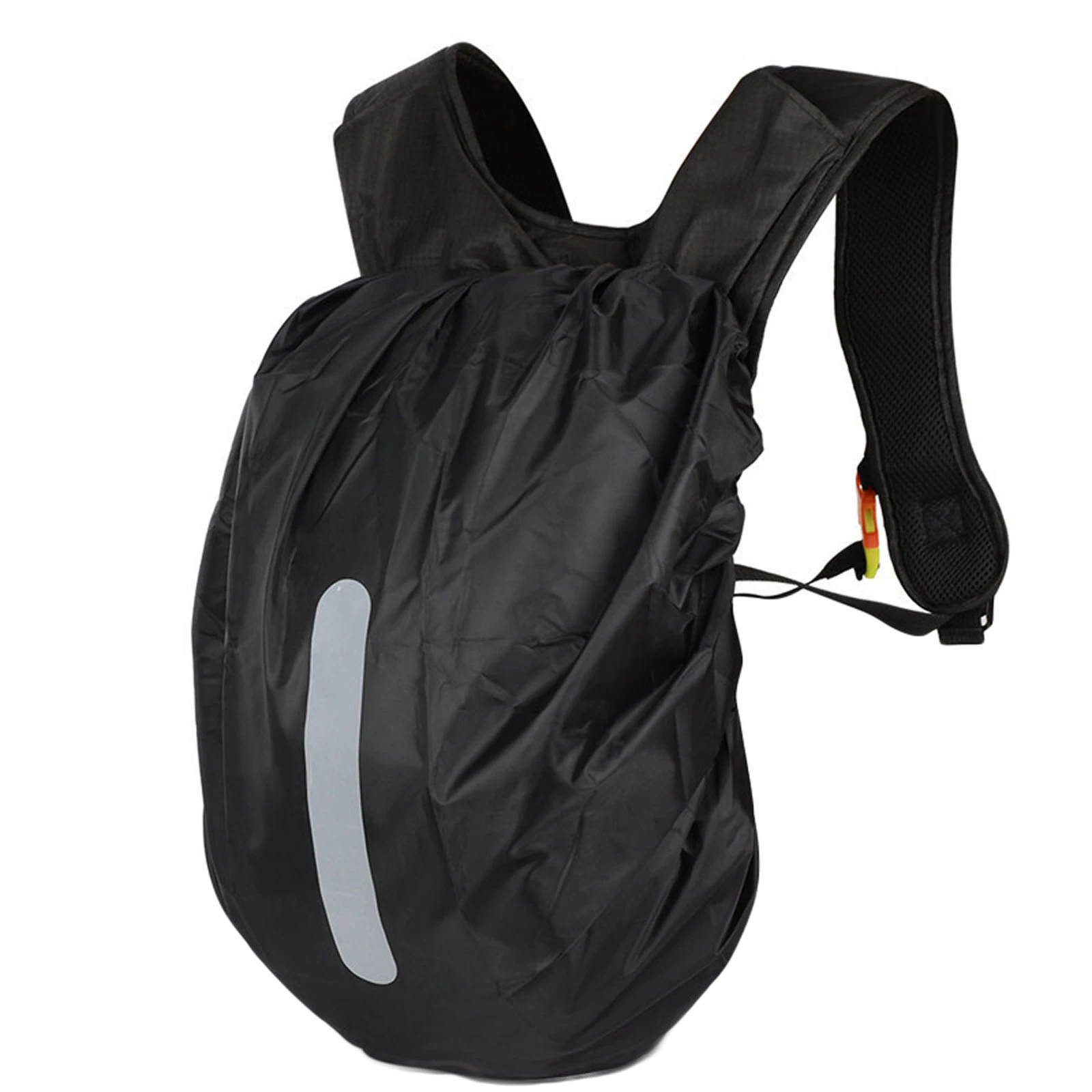 

Backpack Rain Cover with Reflective Design, Adjustable Dustproof Safety Outdoor Rider Equipment