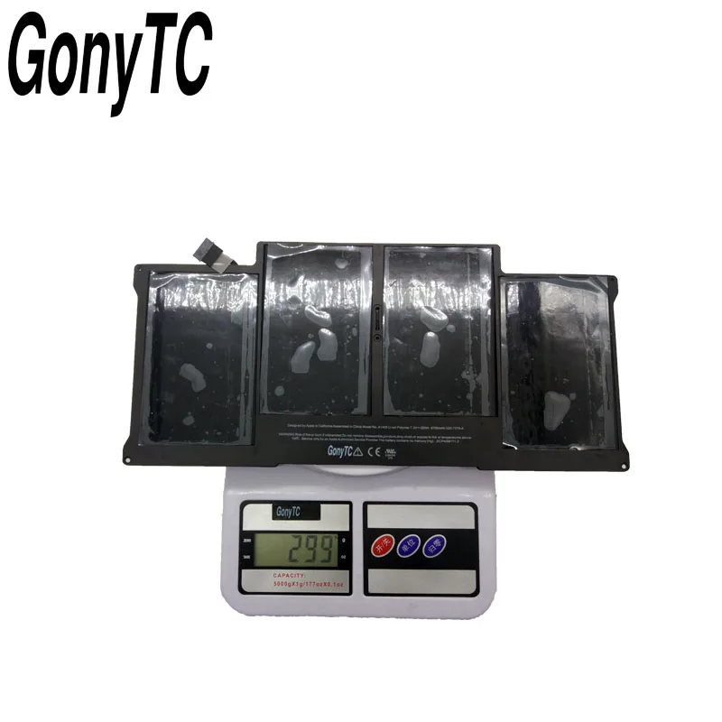 Аккумулятор GONYTC A1405 для ноутбука Apple MacBook Air 13 дюймов A1466 2012 год A1369 2011 производство |