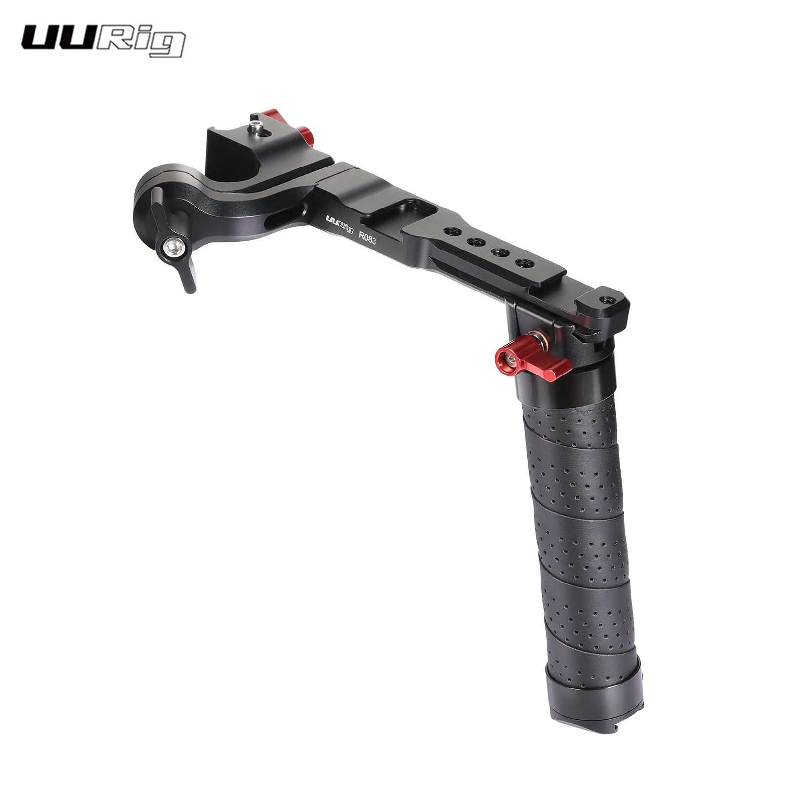 

UURig R083 Multi-Form Gimbal Stabilizer Handle Hand Grip Extension Bracket Cold Shoe Mounts 1/4 Inch Threads for DJI Ronin RSC2