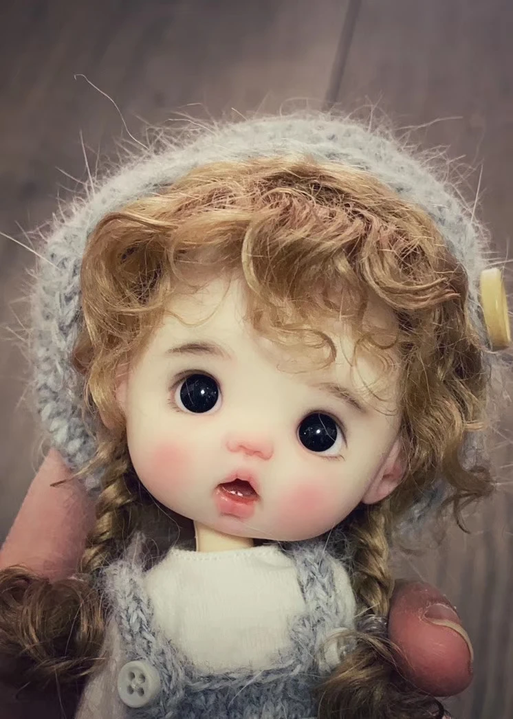 Голова куклы OB11 1/8 BJD голова OB полимерная глина для творчества 20200312 | Игрушки и