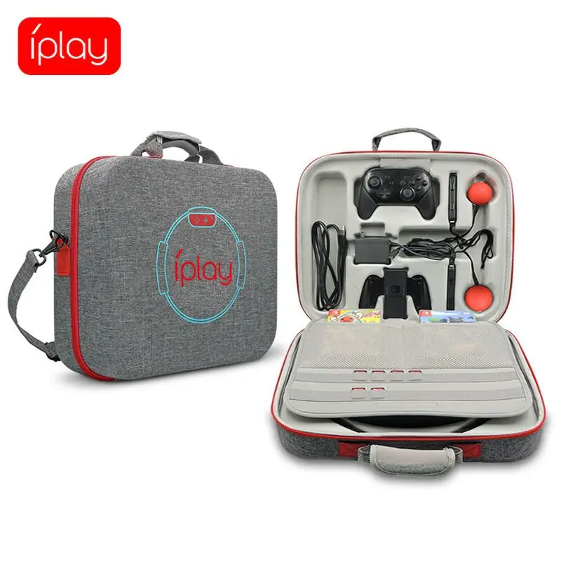 

for Nintendo Switch Portable Case NS Bag Multifunctional EVA Fitness Ring Base Storage Cover Shell For NS Switch Accessories Box