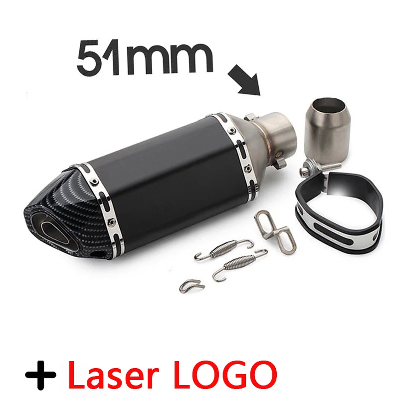 Глушитель выхлопных газов для мотоцикла Аксессуары Для SYM joymax 5. 0 125 xs wolf t2 fiddle 2