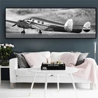 Холст с абстрактным изображением самолета в стиле ретро, пустые и белые плакаты и печатные рисунки, фотография стены для гостиной, домашний декор
