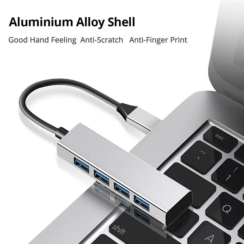 Snowkids USB Type C Hub to 4 3 0 порта адаптера расширения Huawei MateBook 13|USB-хабы| |
