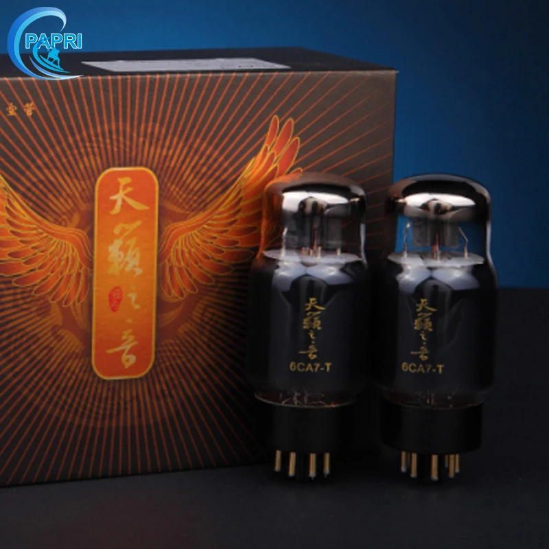 PAPRI 1 пара shuguang 6CA7 T вакуумная трубка Сменная для усилителя звука HIFI Сделай Сам