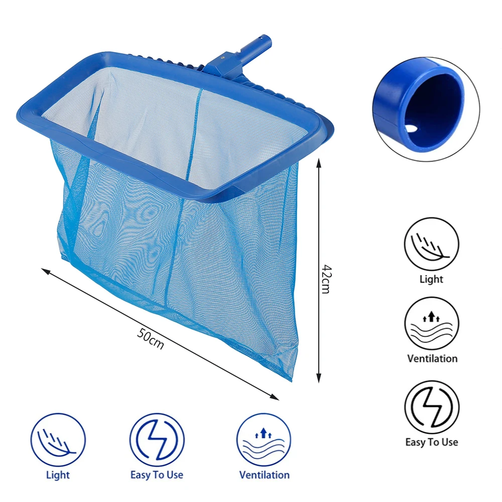 

Swimming Pool Net Tool Pool Cleaning Net Equipment Home Outdoor Fishing Pool Cleaner Accessories Shallow/Deep Water Fishing Net
