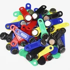 50 шт.лот перезаписываемый ключ RFID Touch Memory, RW1990 IButton, копировальная карта, сауна Dallas Key
