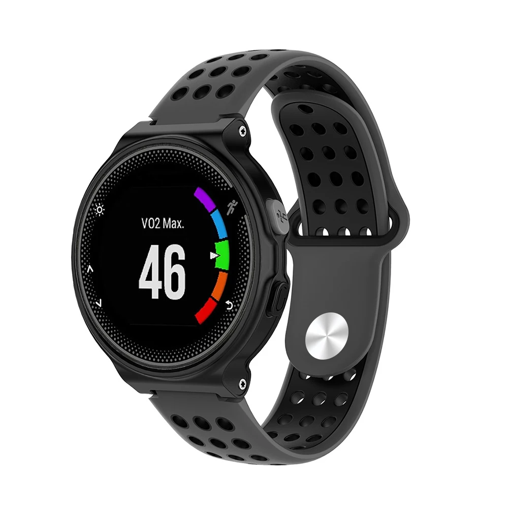 Силиконовый ремешок для наручных часов Garmin Forerunner 220 230 235 630 620 735 645 S20 S6 S5 GPS