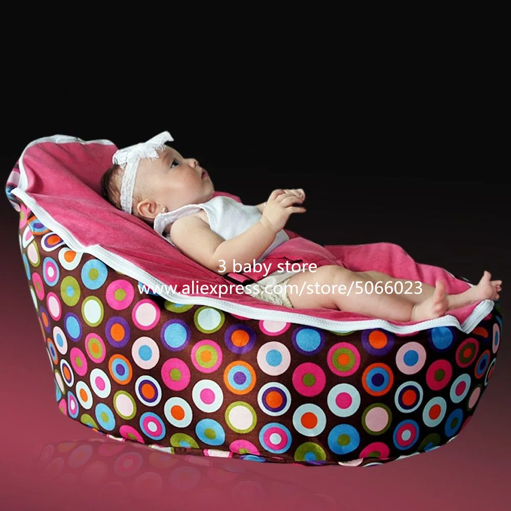 4 цвета Лидер продаж Gaga Baby Bean bags пузыри с оранжевым/синим/розовым/белым ремнем 2