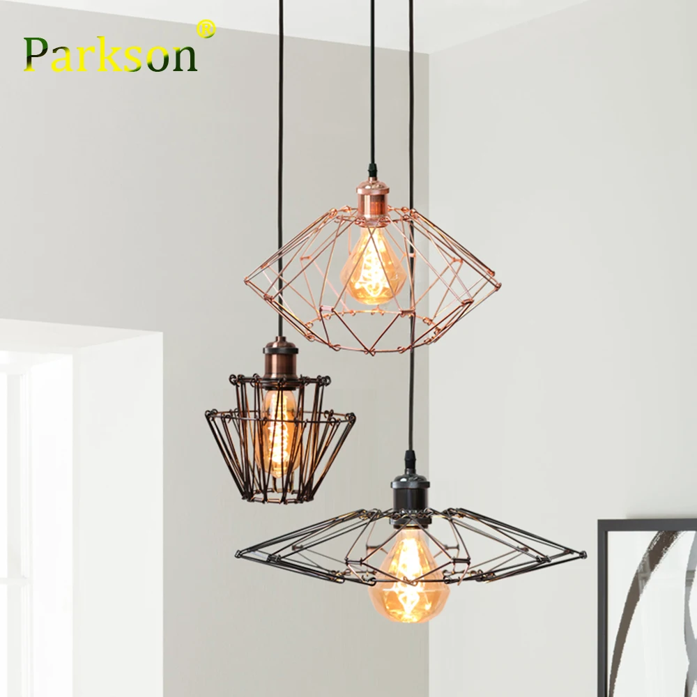 Подвесные светильники E27 в скандинавском стиле подвесная люстра 220 В переменного