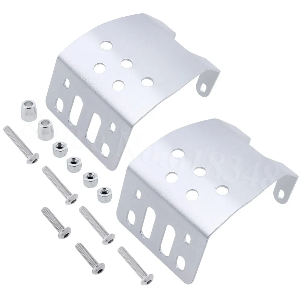 2-упаковка нержавеющая сталь металлическая ось противоскользящая пластина