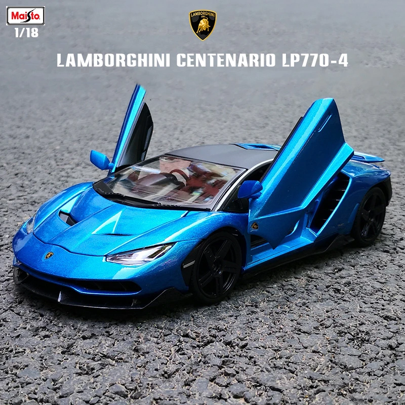 

Maisto 1:18 Hot Style Lamborghini LP770-4 Alloy Car Model Simulation Decoration Collection Gift Toy Die Casting Model Boy Toy