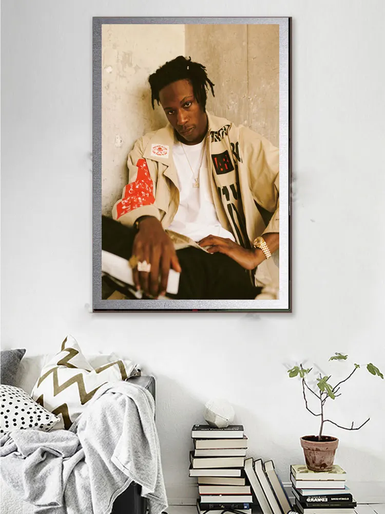 Художественный шелковый постер декор комнаты картины на холсте Джоуи бадас рэп