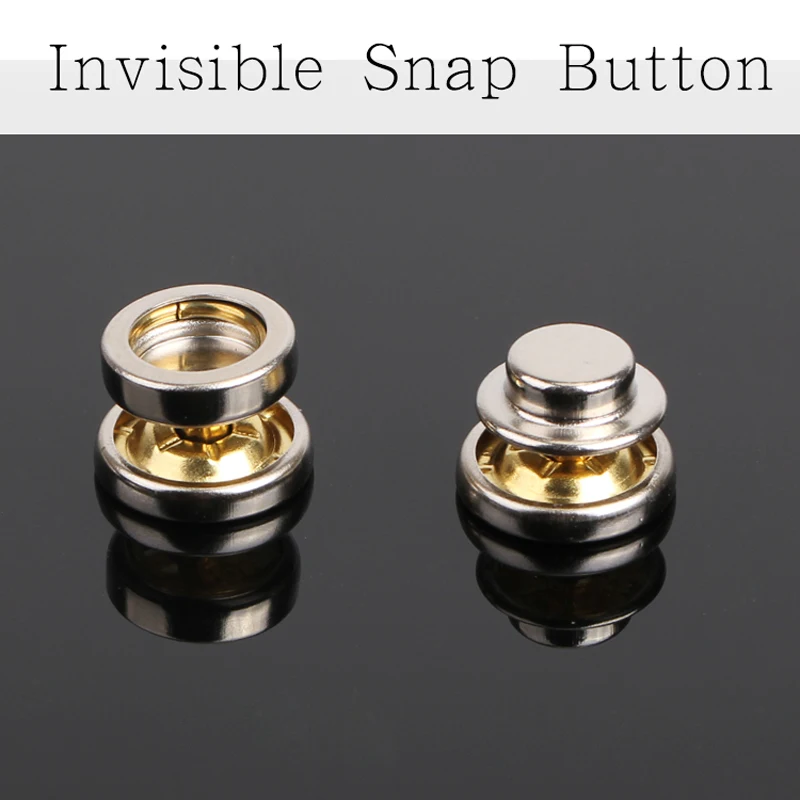 10 компл./упак. 12 5 мм Металлические пресс шпильки швейная кнопка заклепка застежки