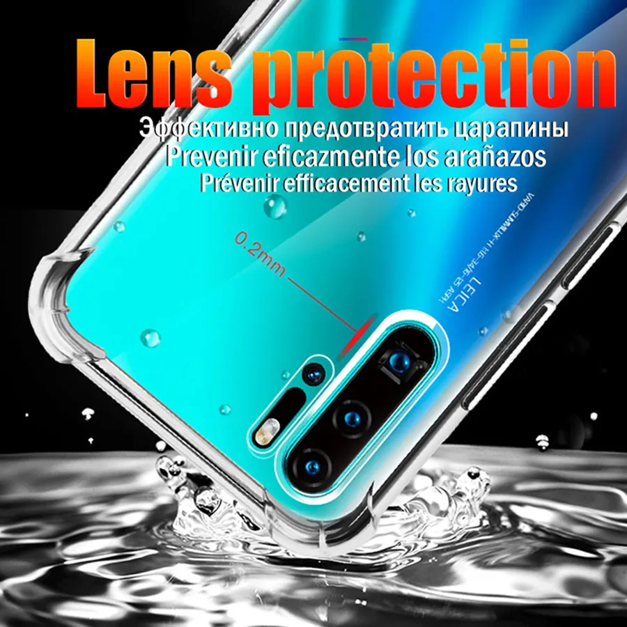 Чехол для Huawei P50 P40 P30 Pro чехол Honor 9S 9A с подушкой безопасности из ТПУ 50 60 Mate 30 40 Nova 9 7