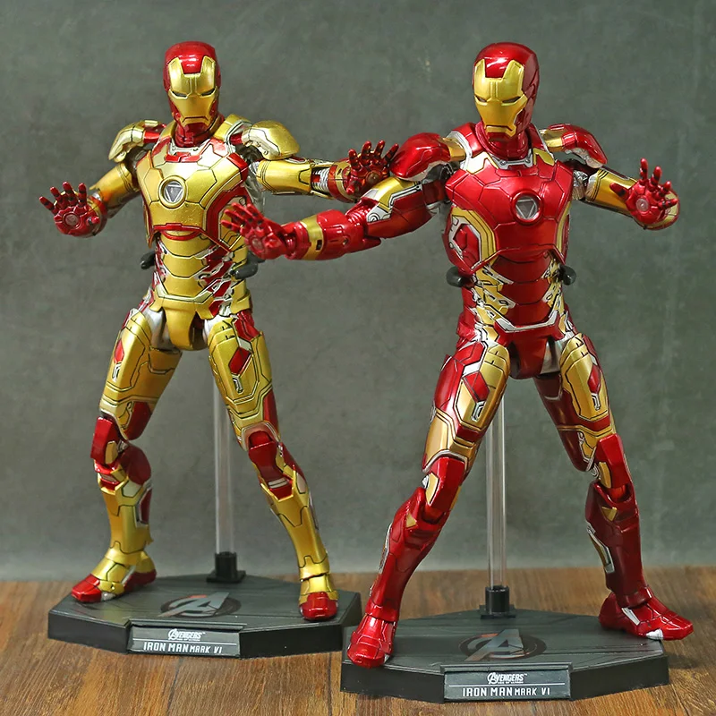 Горячие игрушки Мстители Железный человек МК 43 42 светильник вверх движущаяся