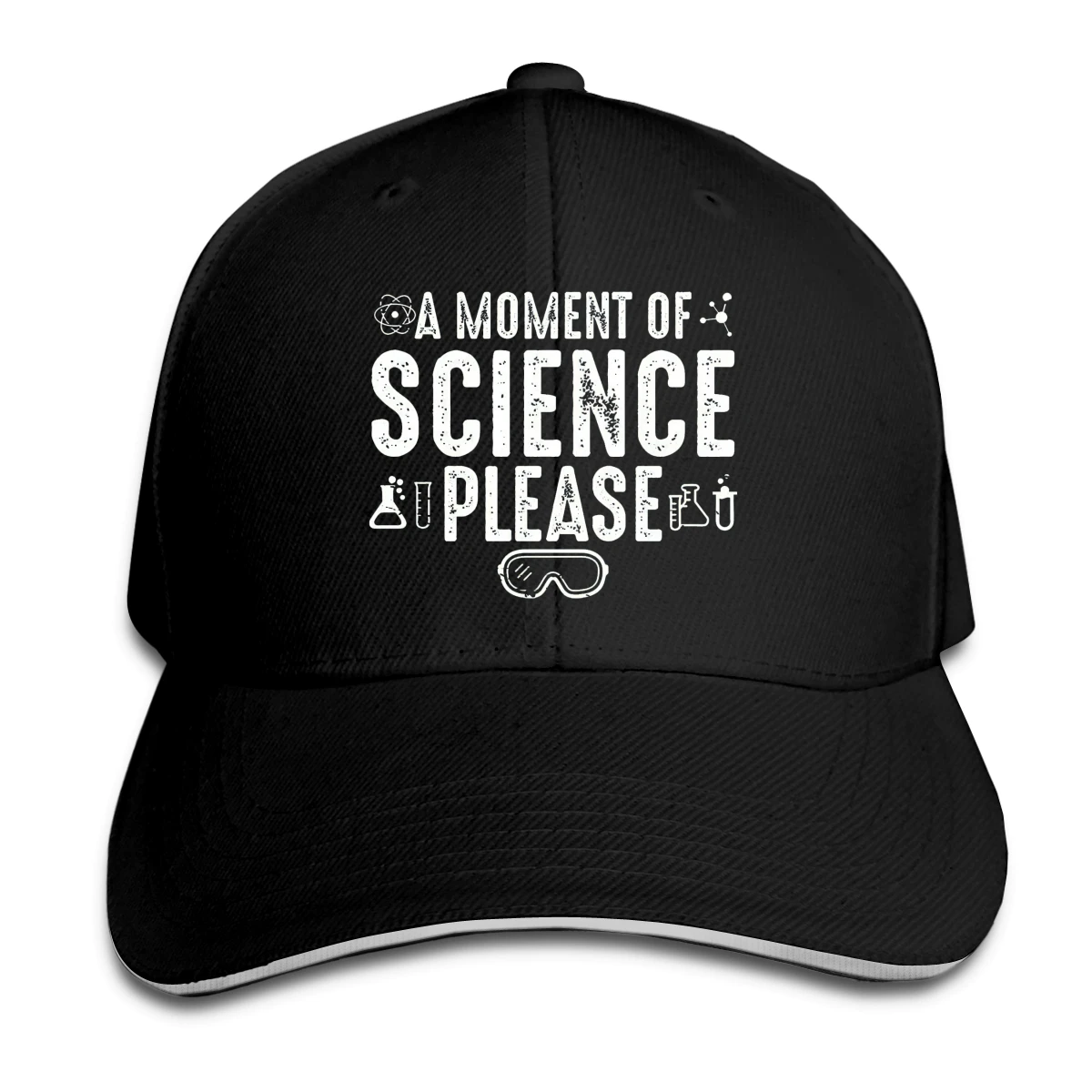 

A Moment Of Science Please Hat Baseball Cap for Men Women Fashion Adjustable Sun Hat