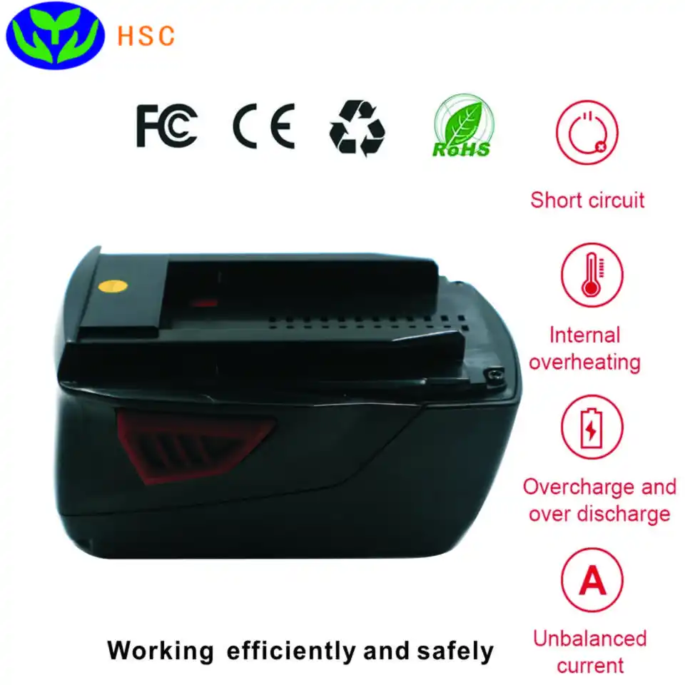 4.0Ah 18650 Батарейный блок 6S2P Hil21.6A литий-ионный аккумулятор 21,6 V Замена для Hilti 2183182 2136395 2183185 батарейный блок 22V
