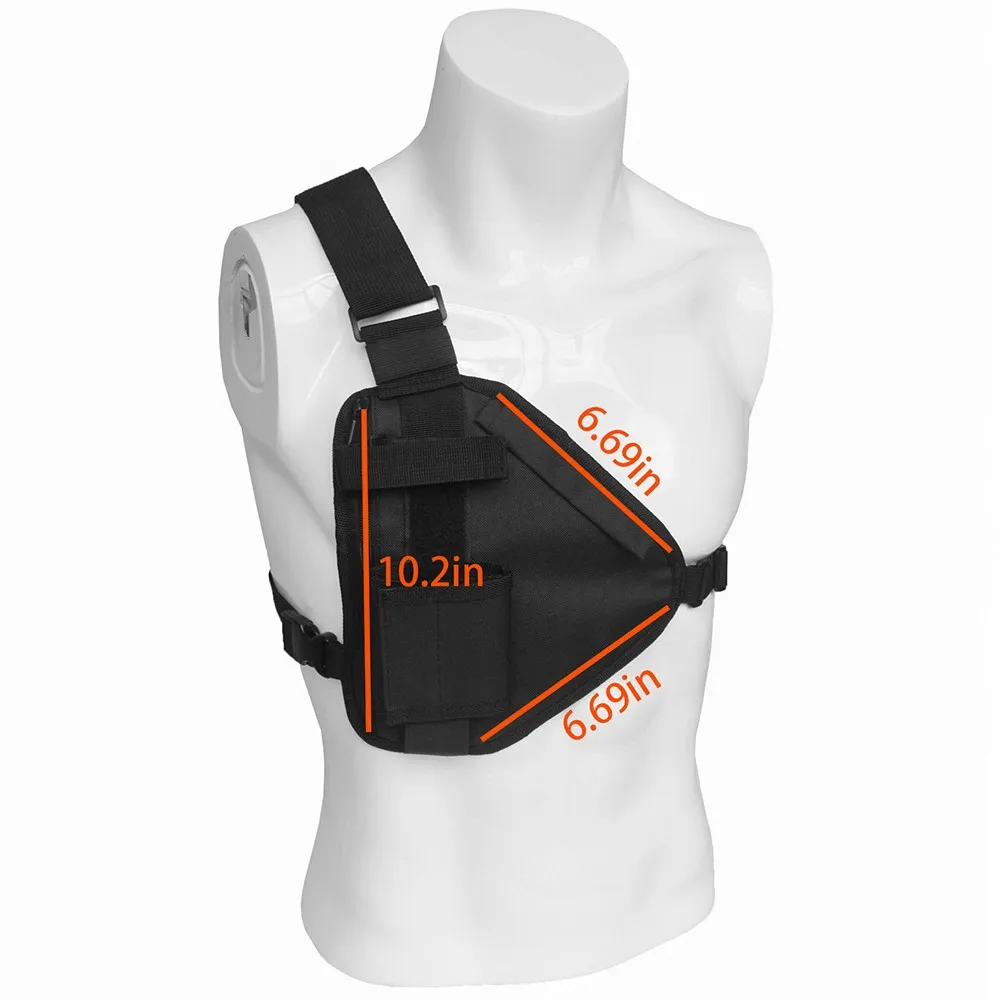 Портативная нагрудная сумка, тактическая портативная рация, чехол, радио держатель, карманный пакет, Открытый Чехол для телефона, водонепроницаемая сумка для охоты