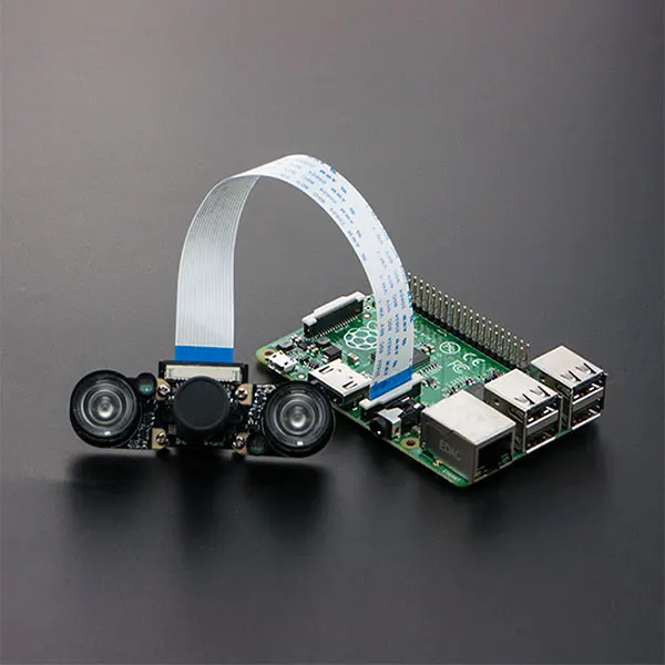 

Free shipping for Raspberry PI raspberry pie night vision camera with infrared fill light