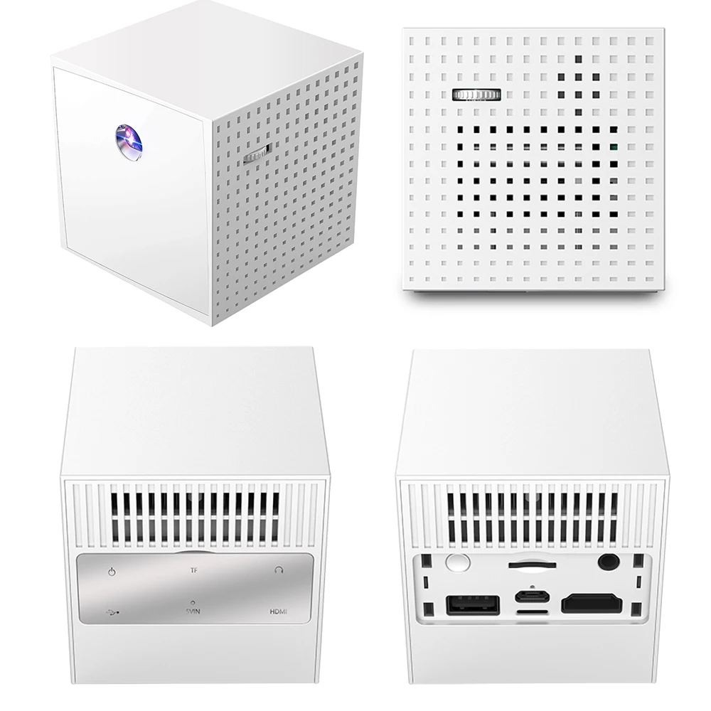 Проектор ThundeaL T15 DLP с зеркальным экраном телефона многоэкранный портативный мини