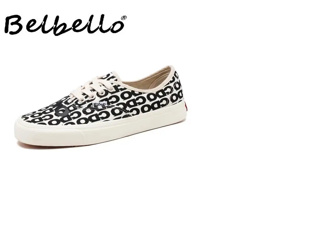 

Мужские парусиновые туфли для скейтборда, с принтом букв, Осенние