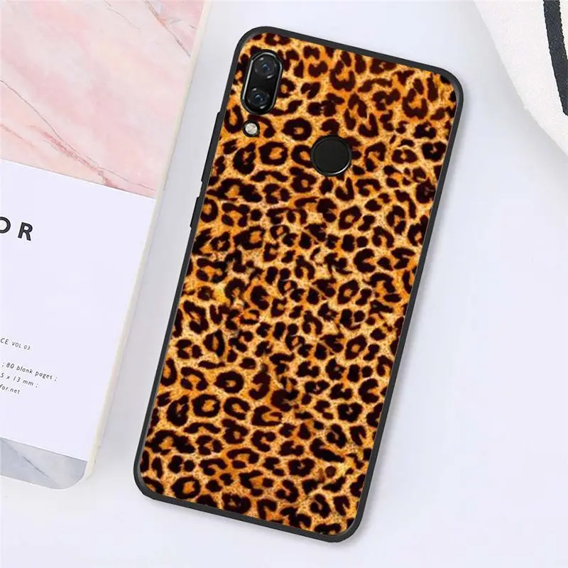 Модный чехол MaiYaCa с тигровым леопардом для телефона Xiaomi Redmi8 4X 6A 9 8A note pro 5Plus Note4 5 7