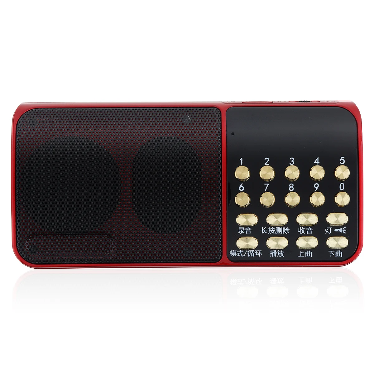 E51 портативный мини-FM-радиоприемник TF-карта USB встроенный динамик MP3 музыкальный