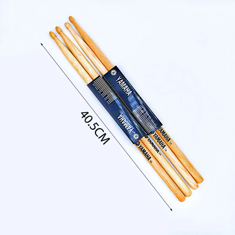 Professional Wooden Drum Sticks 5A 7A YAMAHA Oak Wood Drumsticks Set For Beginners Percussion Instrument Accessories | Спорт и