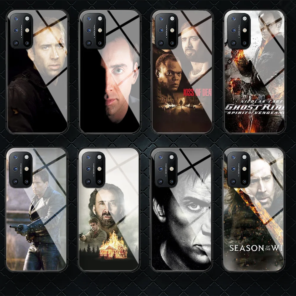 

War Nicolass Tempered Glass Phone Case Cover For Oneplus Oppo Realme A53 Find X 2 3 5 6 7 8 9 T Pro Nord Gt Neo Cover Luxury