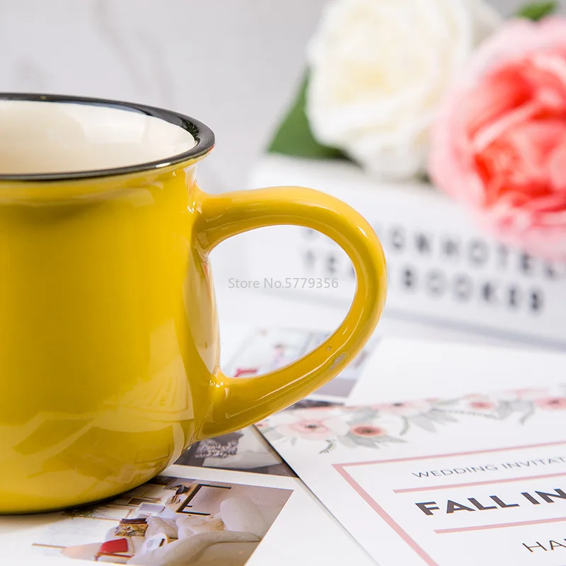 Креативный подарок для дома и офиса ретро чай кофе экологически чистая кружка