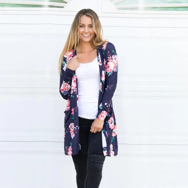 Пончо летнее пальто для детей Новая Женская кимоно куртка Повседневный Кардиган