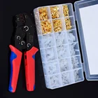 Портативный пружинный штекер 2,84,86,3 мм, обжимной ручной инструмент, быстрое соединение, электрическая изоляция, ассортимент