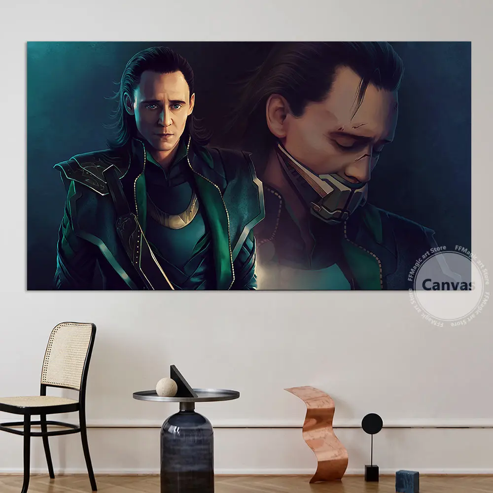 Кино Локи холст украшение принты плакат Настенный декор картины домашний