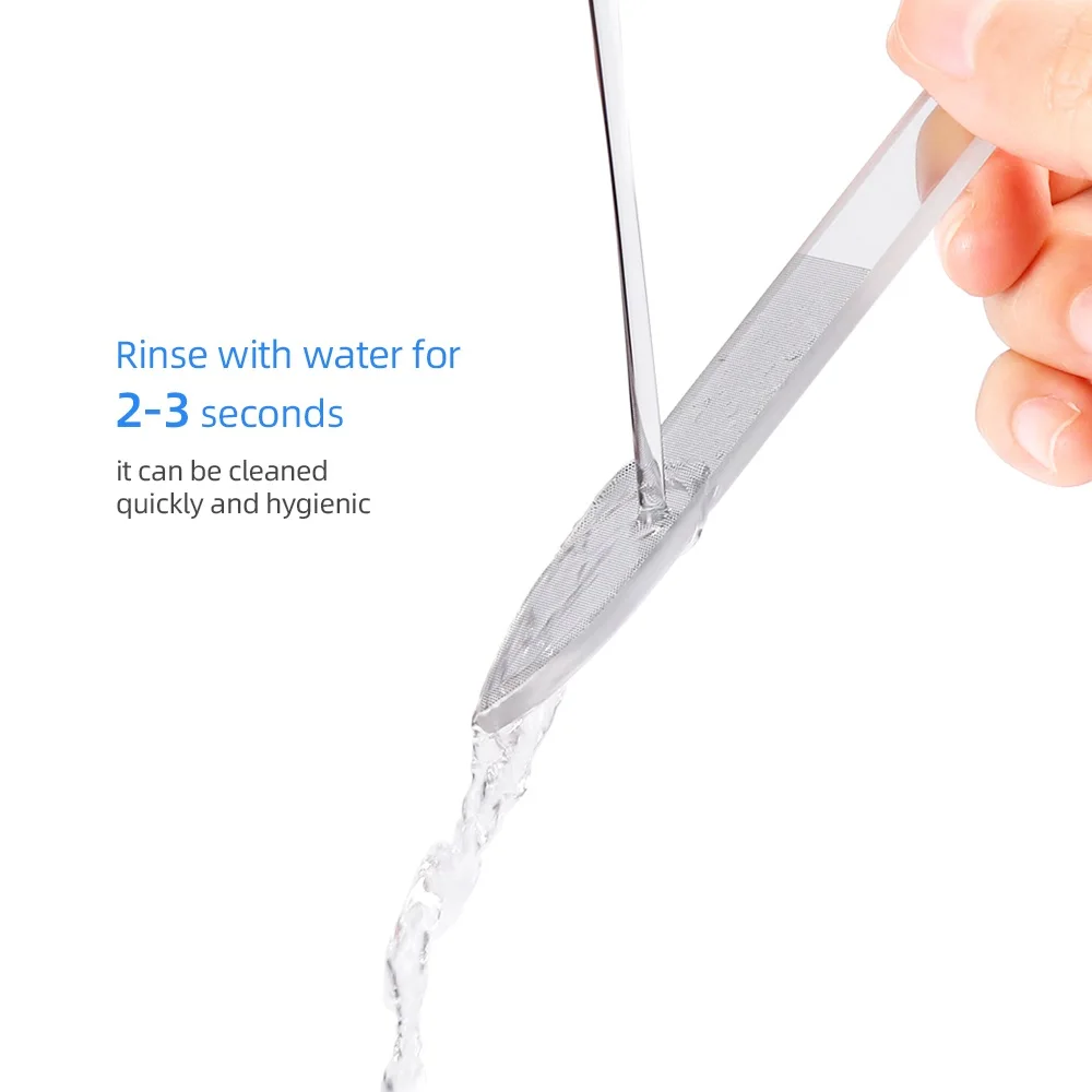 Нано-стеклянная пилка для ногтей блестящая восстановления блеск гладкость