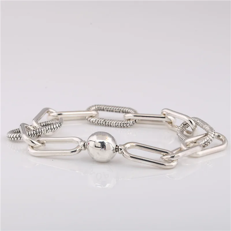 Браслет из стерлингового серебра 925 пробы новый браслет для галстука подходит