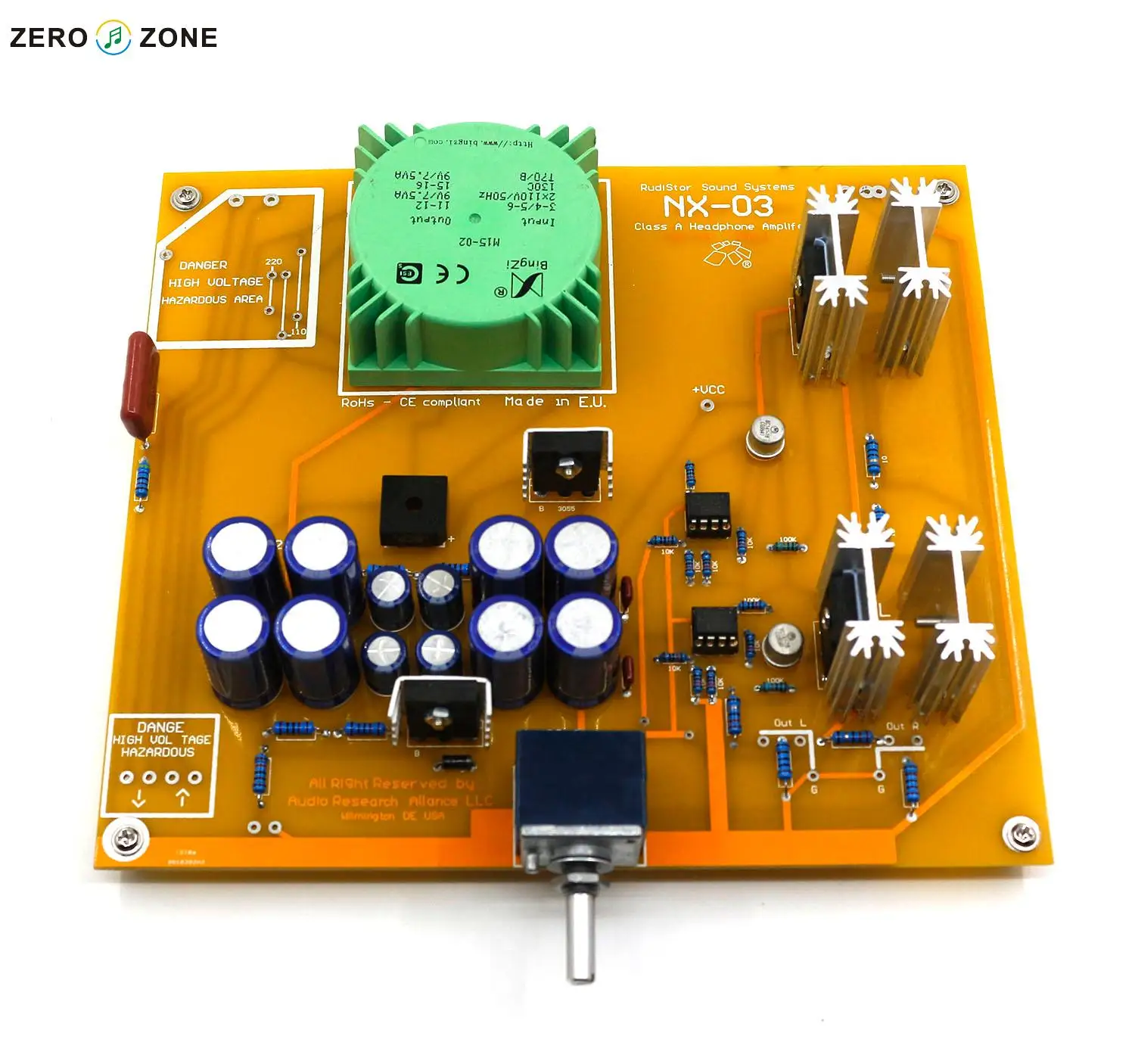 

1:1 Реплика RudiStor NX03 усилитель наушников-готовая плата