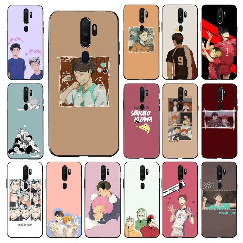 

MaiYaCa Haikyuu Hinata Attacks Anime Phone Case for vivo Y91C Y11 17 19 53 81 31 91 for Oppo a9 2020