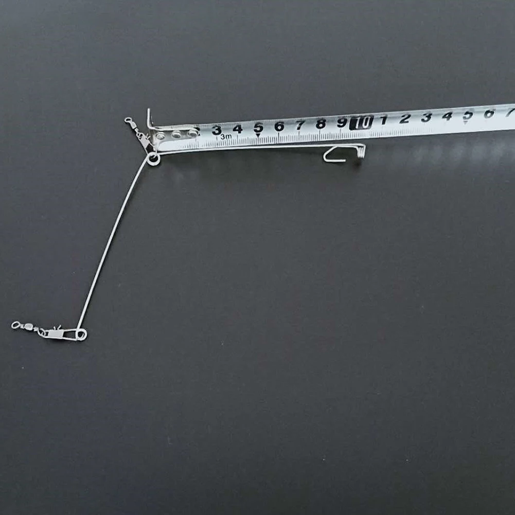 

Automatic Fishing Hook Stainless Steel Ejection Spring Full Speed Artifact Parts Lazy Person Jig Head Fishing Accessories