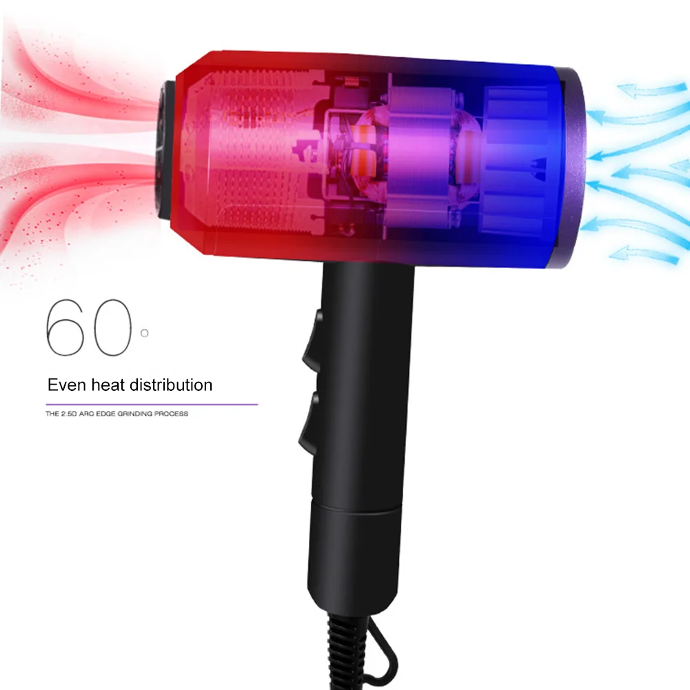 

Hair Care Hair Dryer Salon Styling Tools Professional Quick Dry Negative Ion Electric Blower for Household Dormitory
