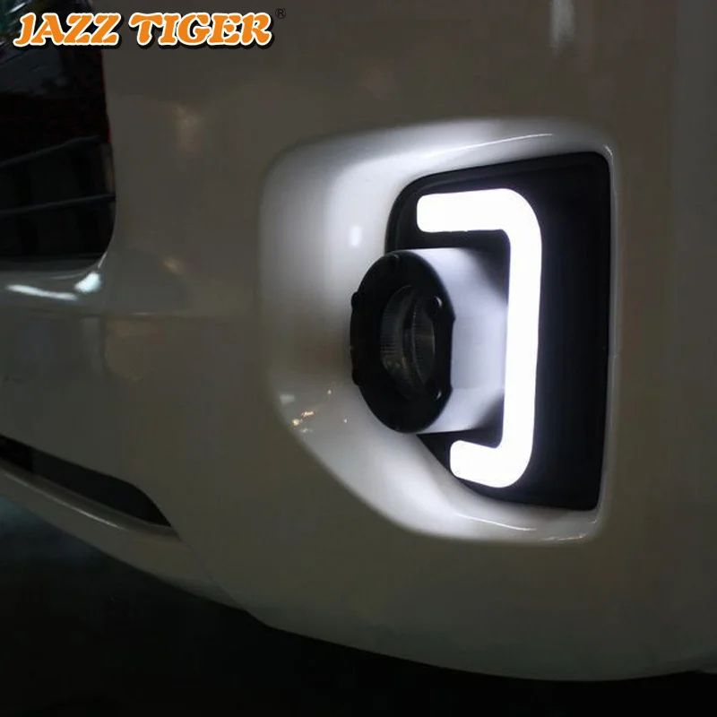 2 шт. светодиодный для Toyota Hiace 2014 2015 2016 2017 2018 с указатель поворота 12V АБС-пластик