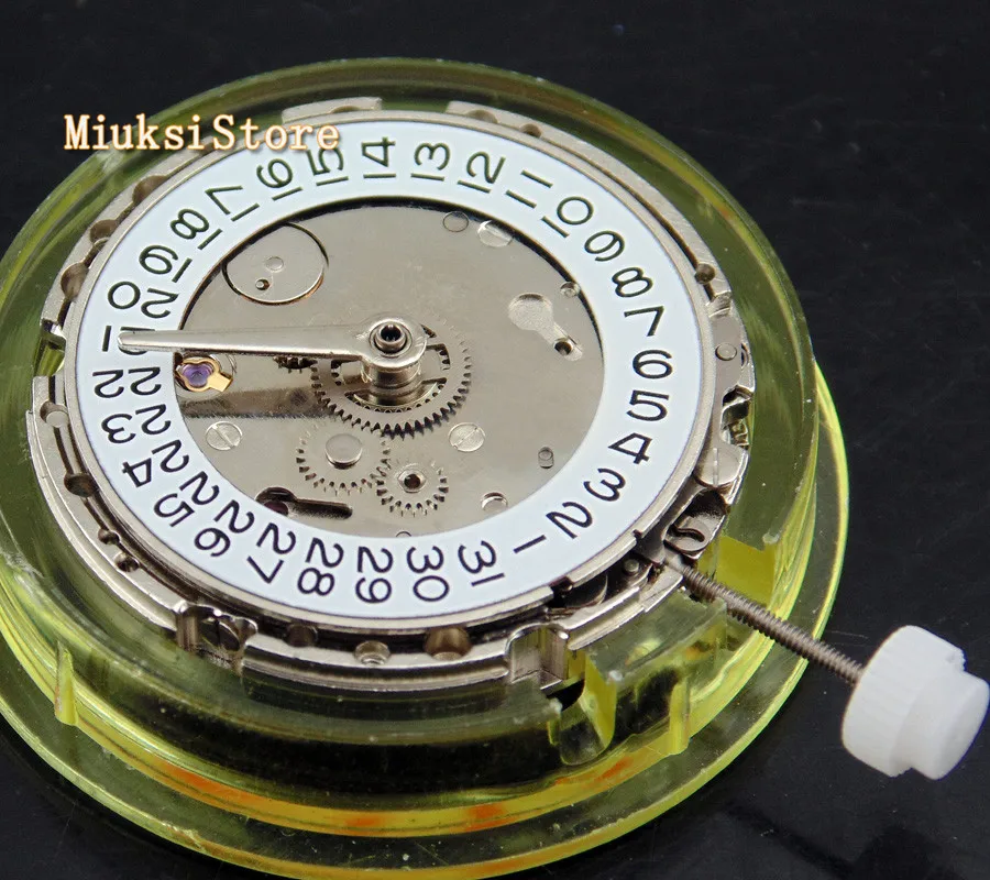 GMT Date Asia DG3804 автоматическое механическое движение комплект Parnis мужские часы